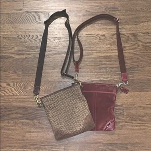 BUNDLED Coach crossbody bags